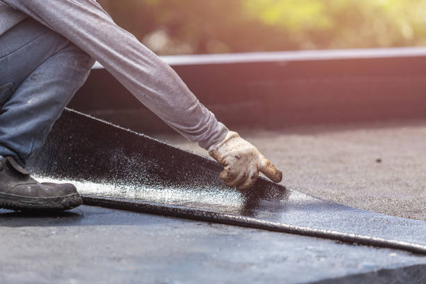 Professional Emergency Waterproofing technician working in Darien, IL